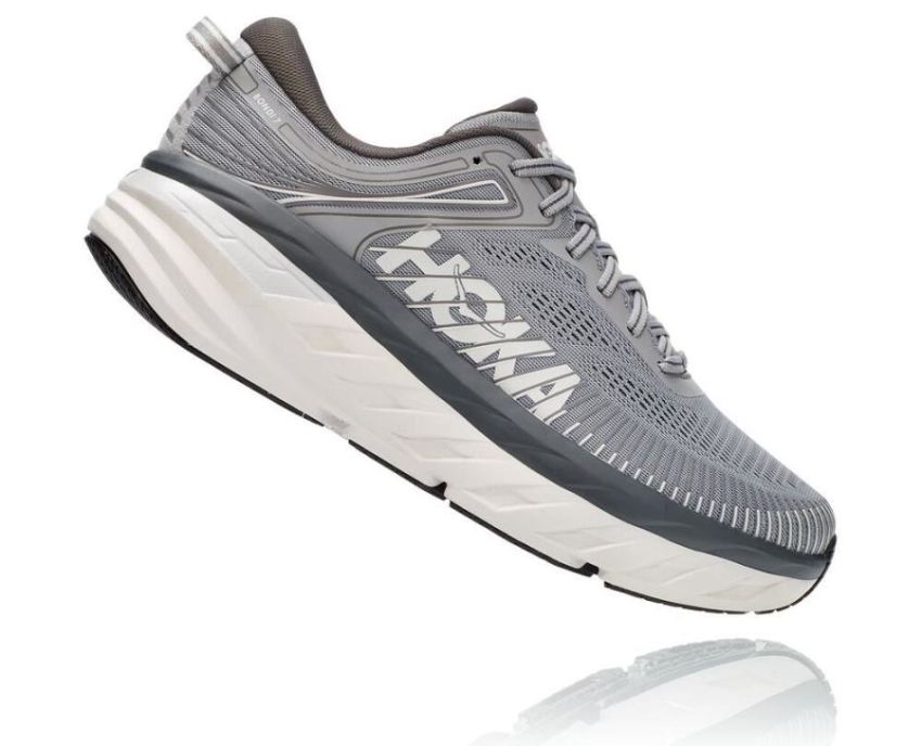 HOKA ONE ONE Bondi 7 for Men Wild Dove / Dark Shadow