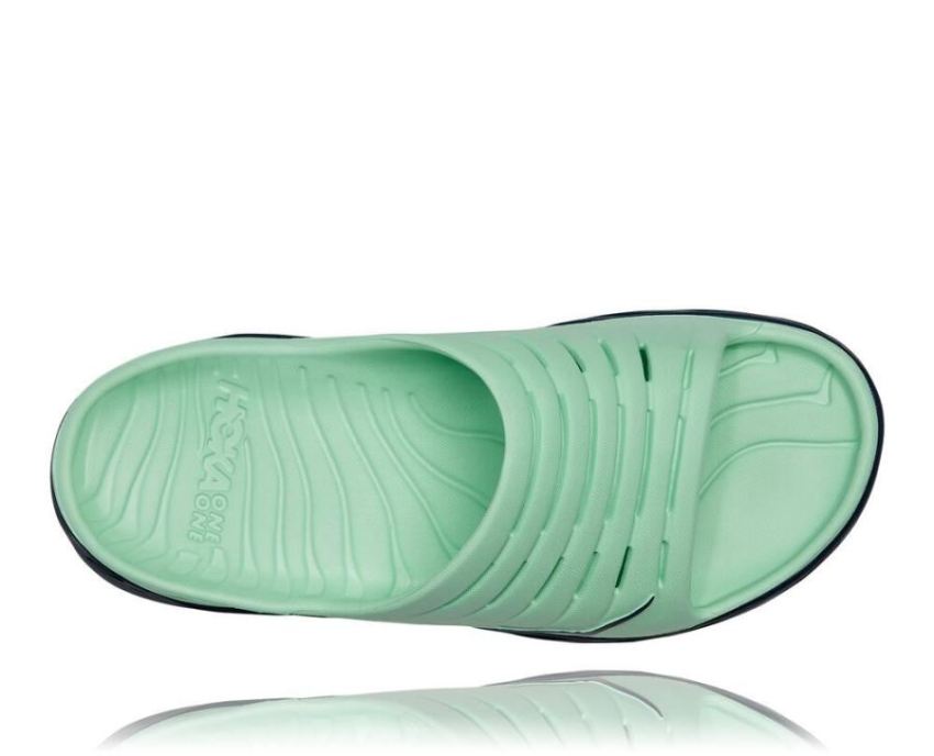 Men's ORA Recovery Slide 2 Green Ash / Outer Space