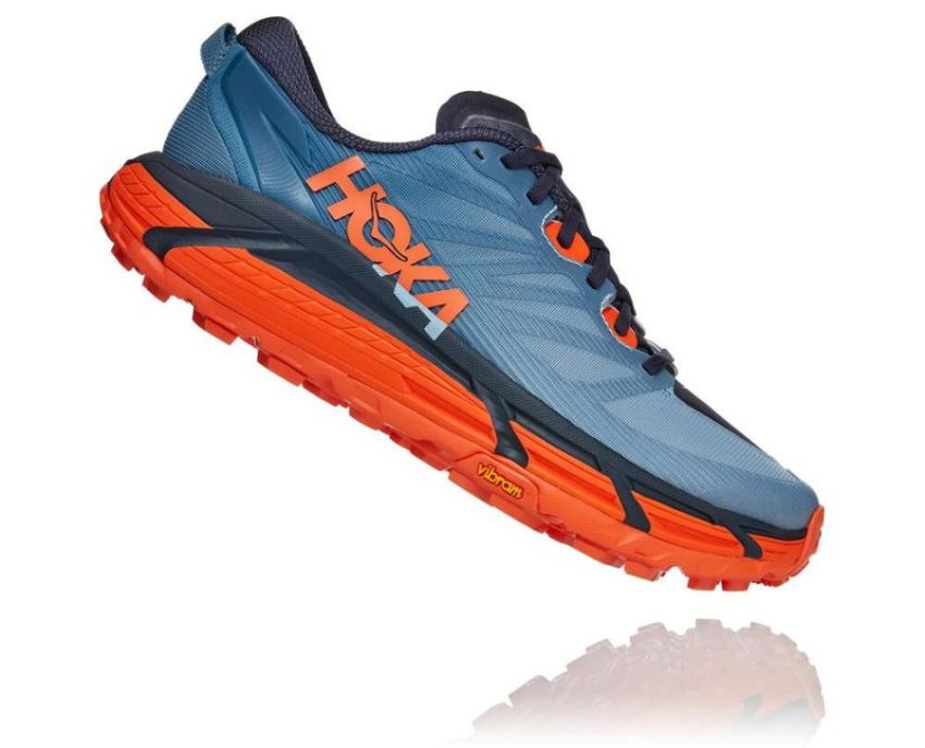 HOKA ONE ONE Mafate Speed 3 for Men Provincial Blue / Carrot