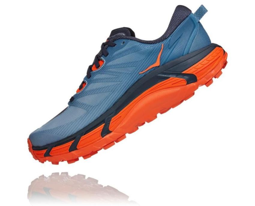 HOKA ONE ONE Mafate Speed 3 for Men Provincial Blue / Carrot