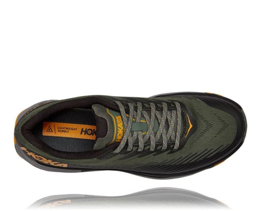 HOKA ONE ONE Torrent 2 for Men Thyme / Golden Yellow