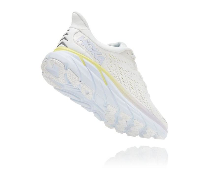 HOKA ONE ONE Clifton 8 for Women Blanc De Blanc / Bright White