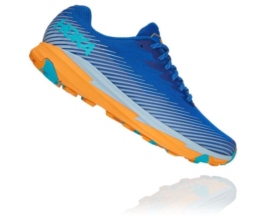 HOKA ONE ONE Torrent 2 for Men Turkish Sea / Saffron