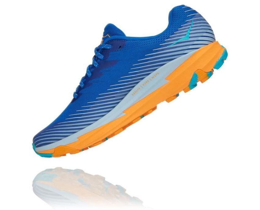 HOKA ONE ONE Torrent 2 for Men Turkish Sea / Saffron