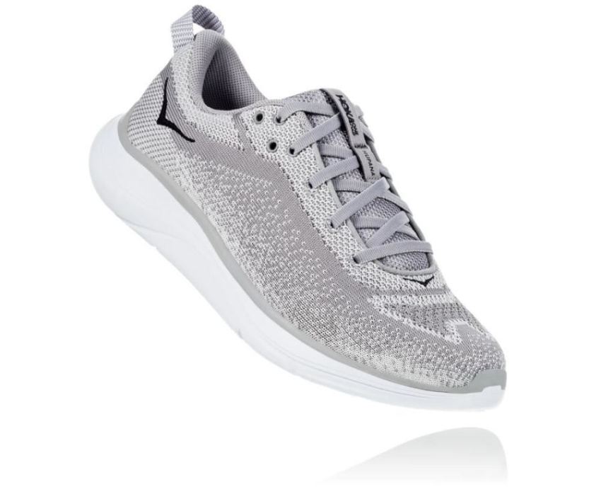 HOKA ONE ONE Hupana Flow for Women Drizzle / Lunar Rock HOKA ONE ONE Hupana Flow for Women Drizzle / Lunar Rock