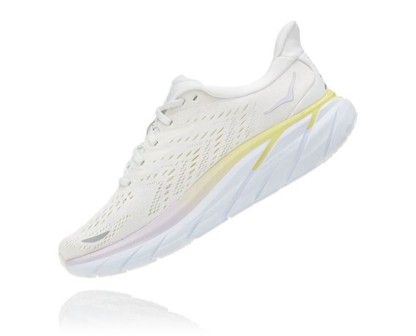 HOKA ONE ONE Clifton 8 for Men Blanc De Blanc / Bright White