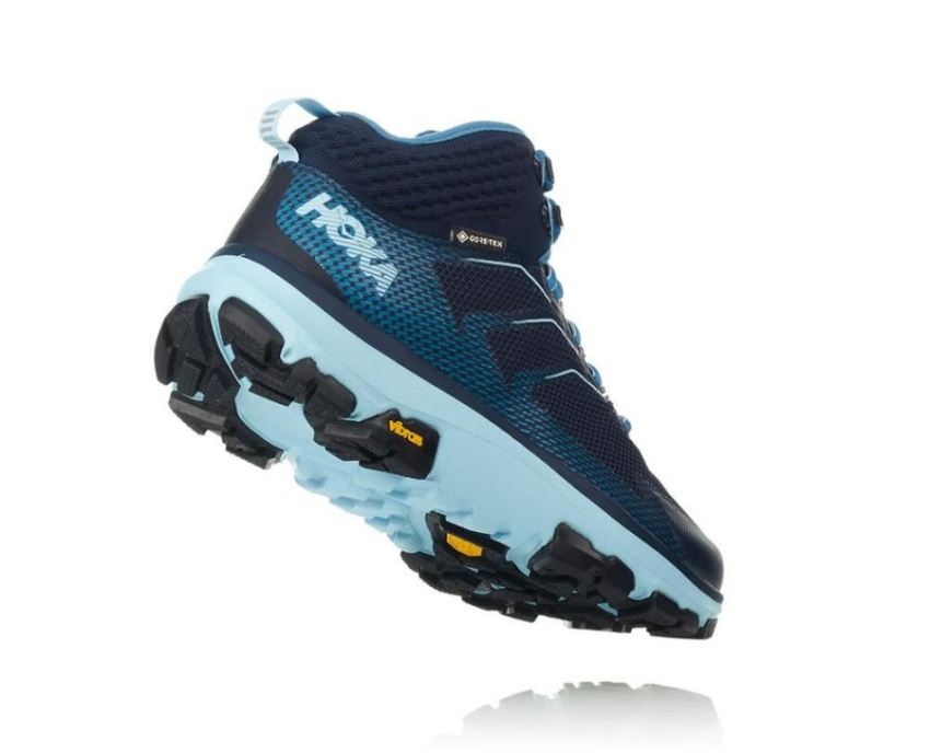 HOKA ONE ONE Toa GORE-TEX for Women Black Iris / Aquamarine