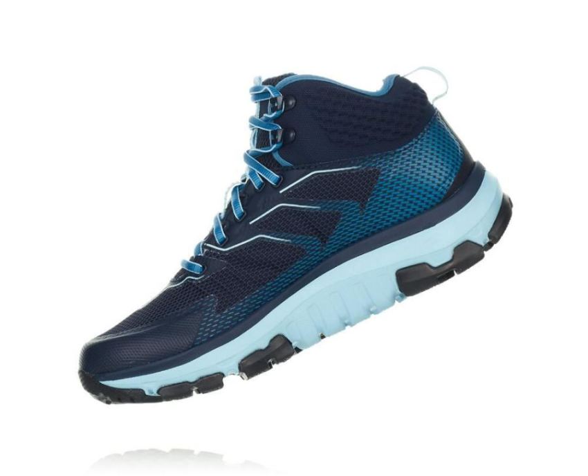 HOKA ONE ONE Toa GORE-TEX for Women Black Iris / Aquamarine