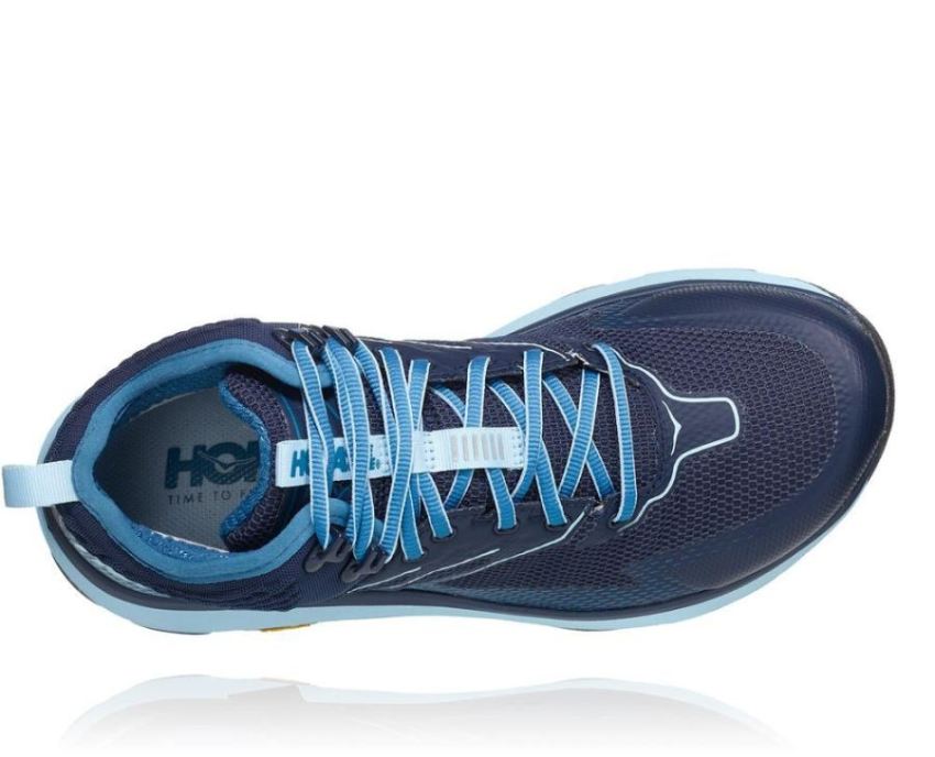 HOKA ONE ONE Toa GORE-TEX for Women Black Iris / Aquamarine