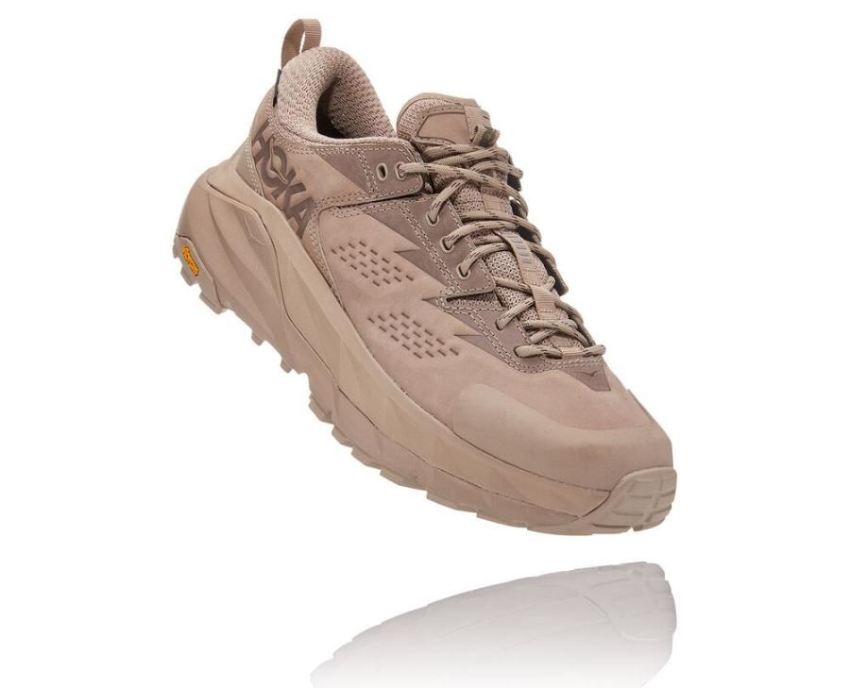 HOKA ONE ONE Kaha Low GORE-TEX Simply Taupe / Bungee Cord - Click Image to Close