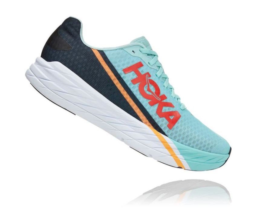 Rocket X All Gender Running Shoe Eggshell Blue / Black