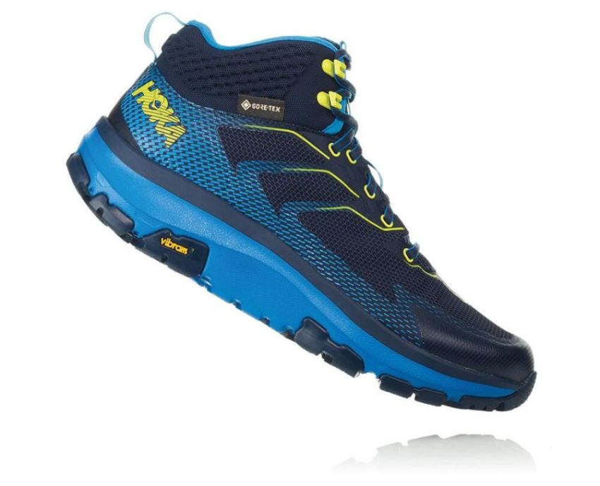 HOKA ONE ONE Toa GORE-TEX for Men Black Iris / Blue