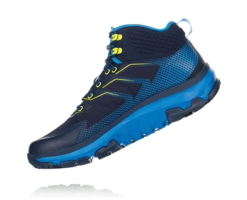 HOKA ONE ONE Toa GORE-TEX for Men Black Iris / Blue