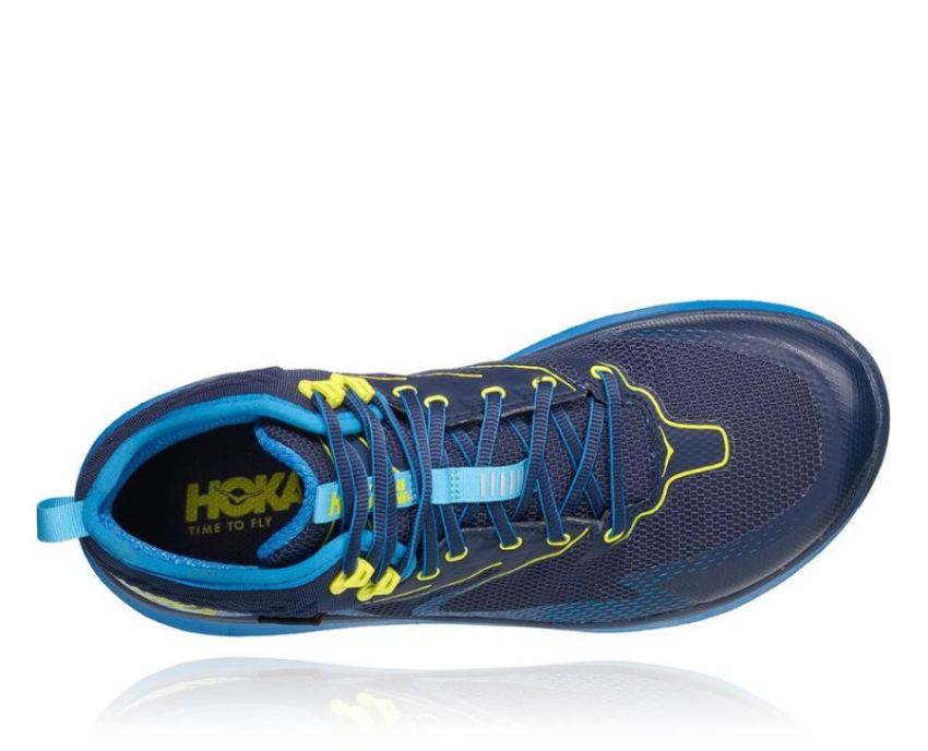 HOKA ONE ONE Toa GORE-TEX for Men Black Iris / Blue