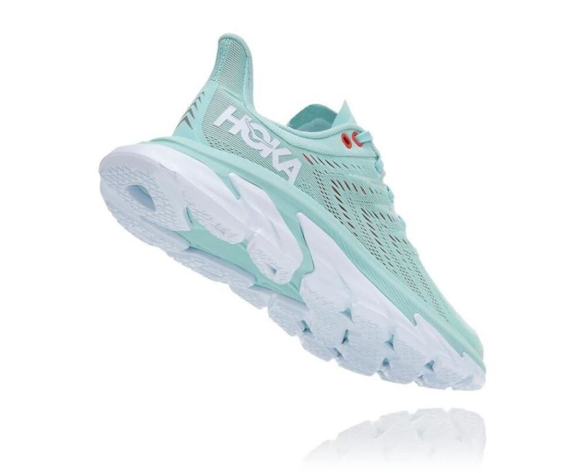 HOKA ONE ONE Clifton Edge for Women Eggshell Blue / White