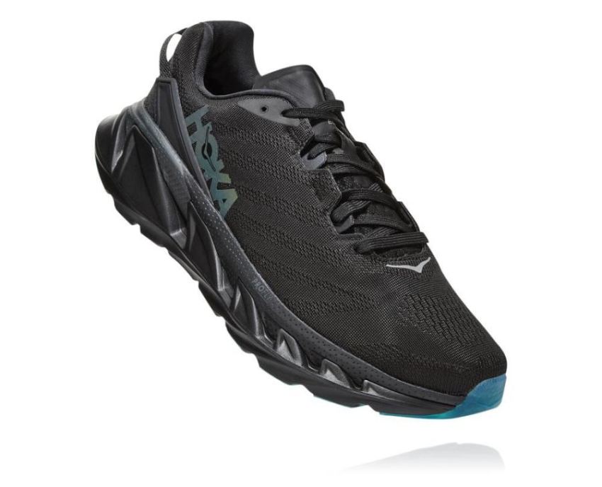 HOKA ONE ONE Elevon 2 for Men Black / Dark Shadow - Click Image to Close