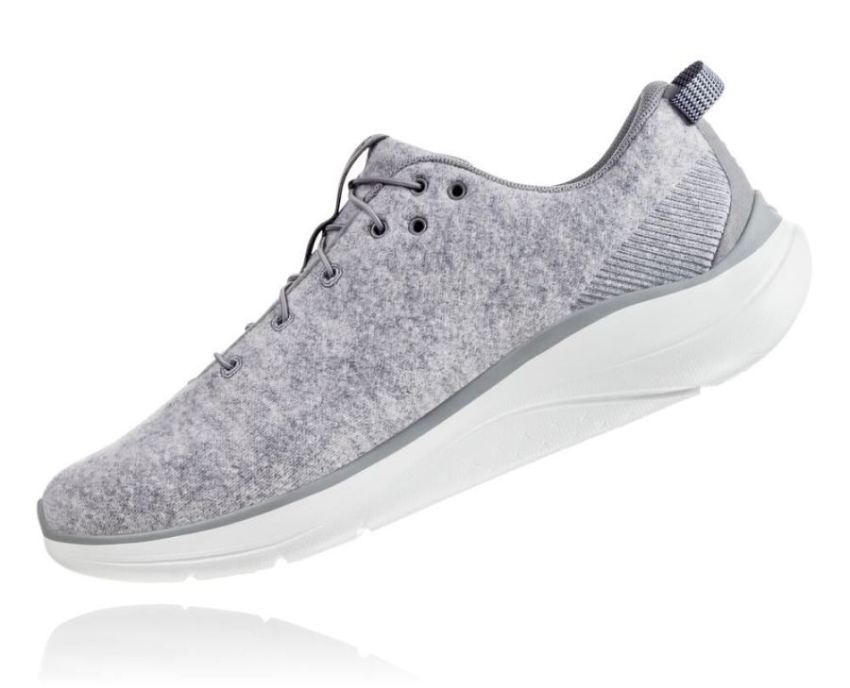 HOKA ONE ONE Hupana Flow Wool for Men Lunar Rock / Drizzle