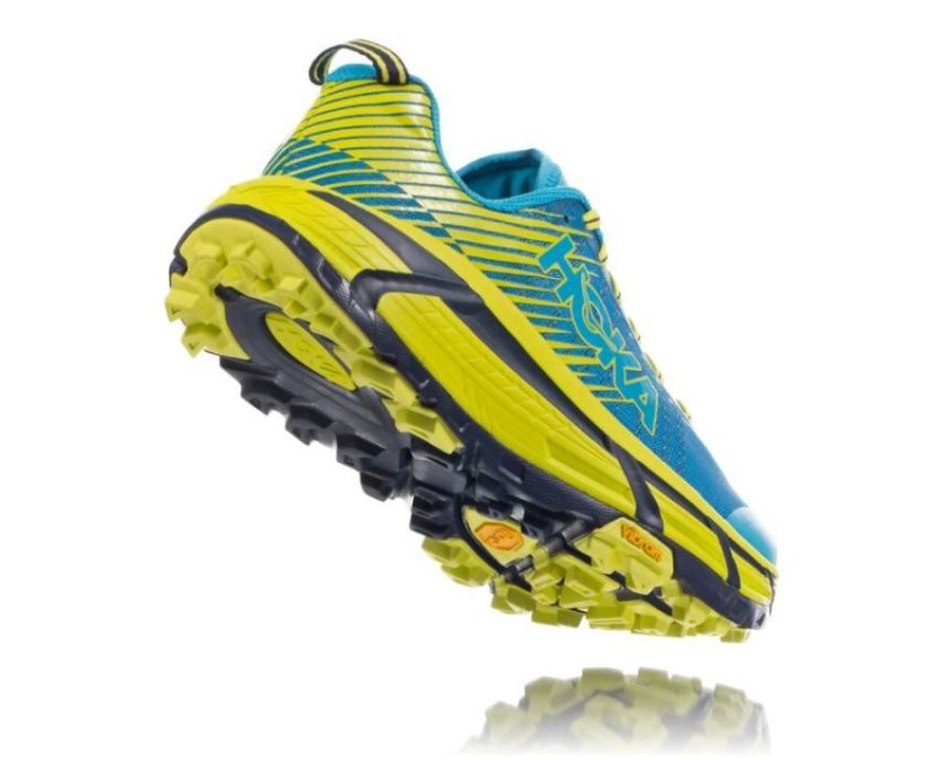 HOKA ONE ONE EVO Mafate 2 for Women Cyan / Citrus