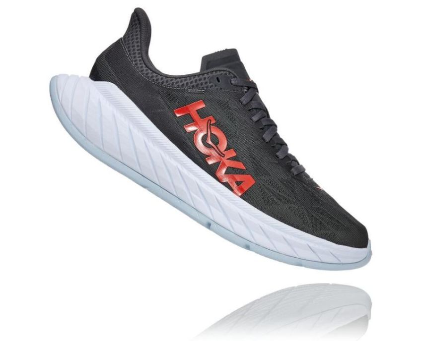 HOKA ONE ONE Carbon X 2 for Men Dark Shadow / Fiesta