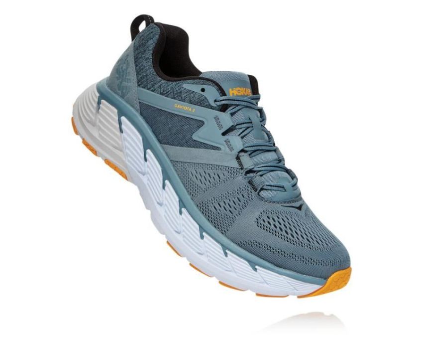 Men's Gaviota 2 Road Running Shoe Lead / Anthracite - Click Image to Close