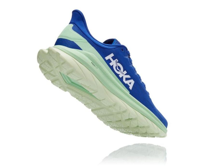 Mach 4 Running Shoe Dazzling Blue / Green Ash