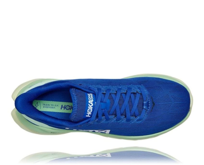 Mach 4 Running Shoe Dazzling Blue / Green Ash
