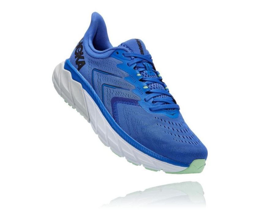 Arahi 5 Supportive Running Shoe Dazzling Blue / Black - Click Image to Close