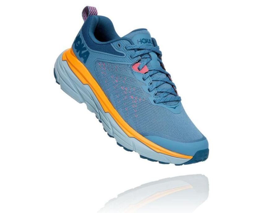 HOKA ONE ONE Challenger ATR 6 for Men Provincial Blue / Saffron