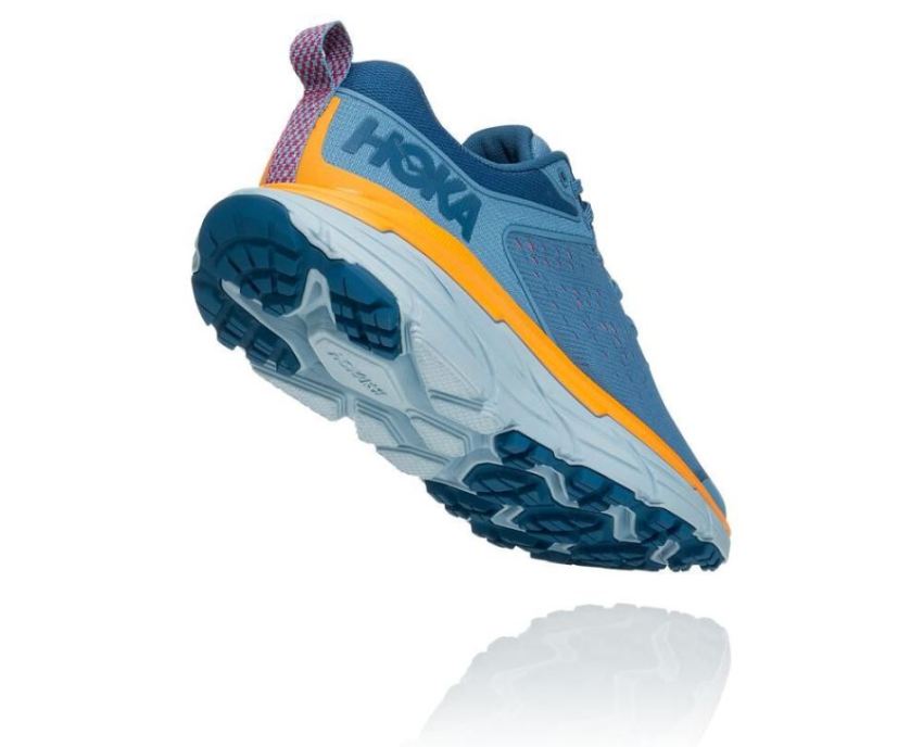 HOKA ONE ONE Challenger ATR 6 for Men Provincial Blue / Saffron