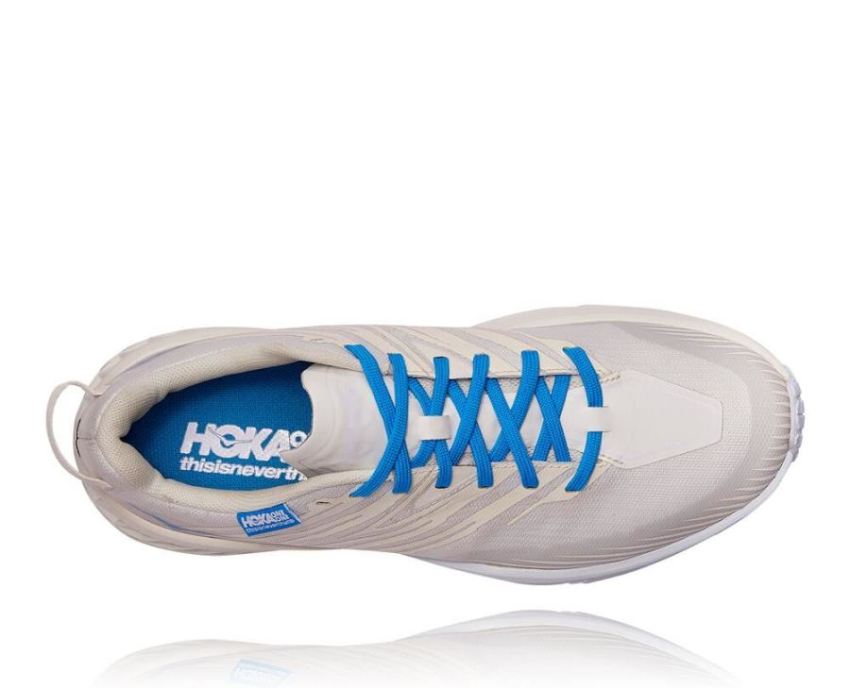 HOKA ONE ONE Hoka X Tint Speedgoat 4 Marshmallow / Cyan Blue