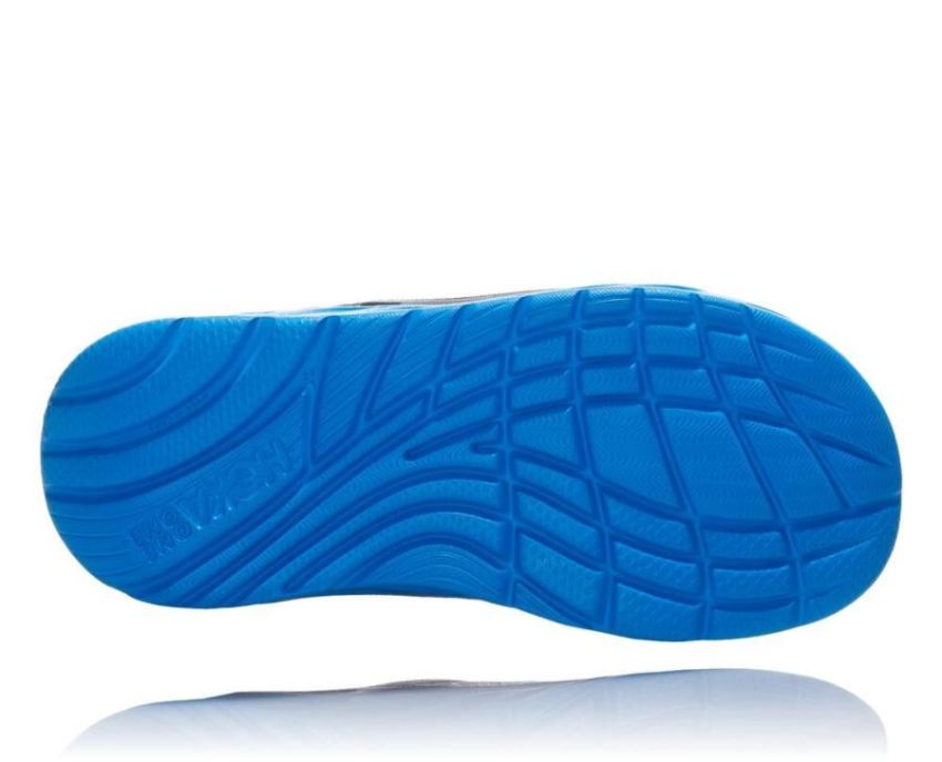 HOKA ONE ONE ORA Recovery Flip for Women Ebony / Dresden Blue