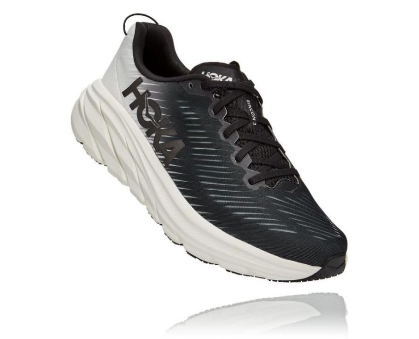 HOKA ONE ONE Rincon 3 for Men Black / White