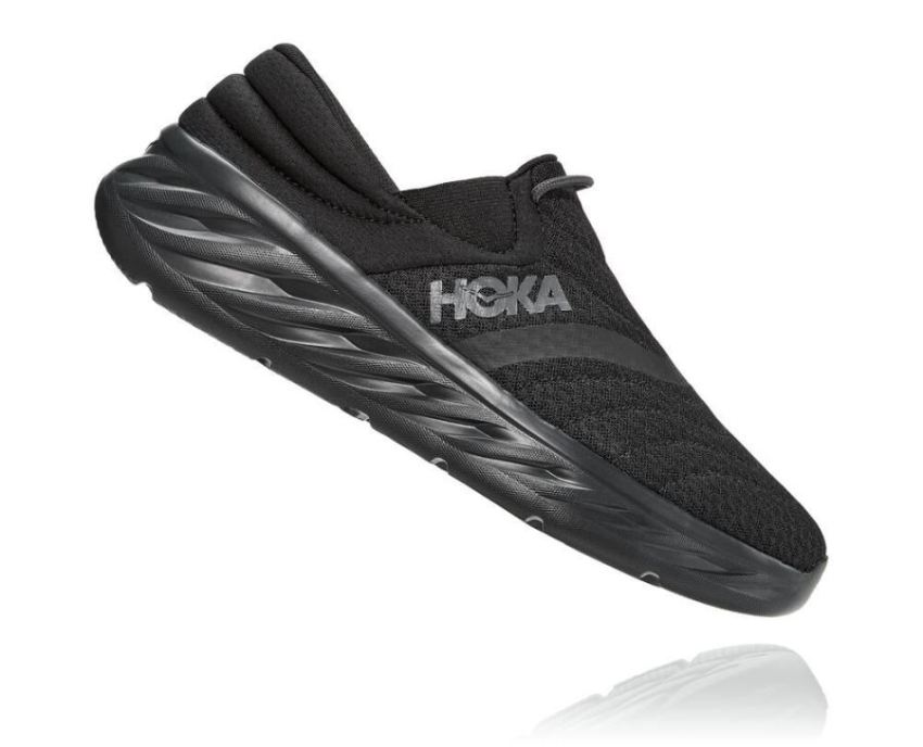HOKA ONE ONE Ora Recovery Shoe 2 for Men Black / Black