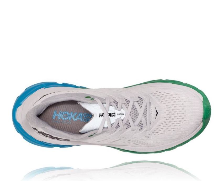 HOKA ONE ONE Clifton Edge for Women Nimbus Cloud / Greenbriar