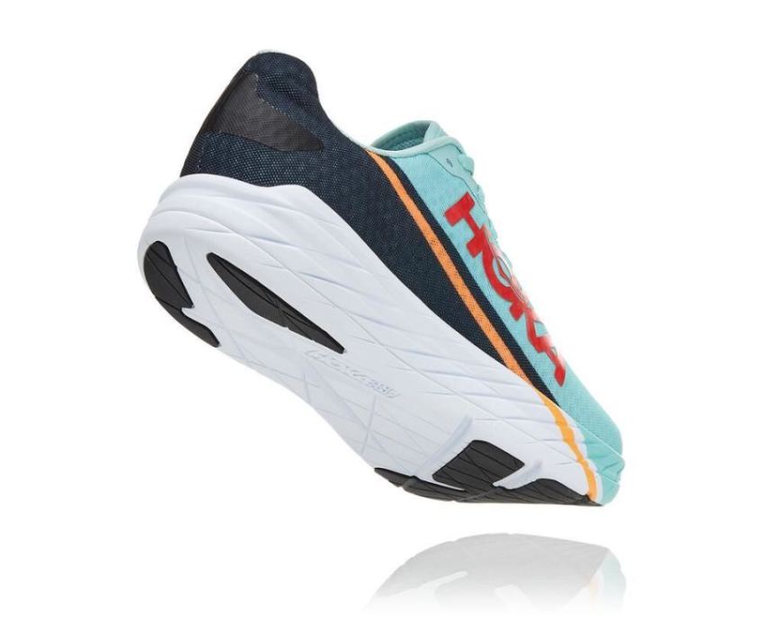 Rocket X All Gender Running Shoe Eggshell Blue / Black