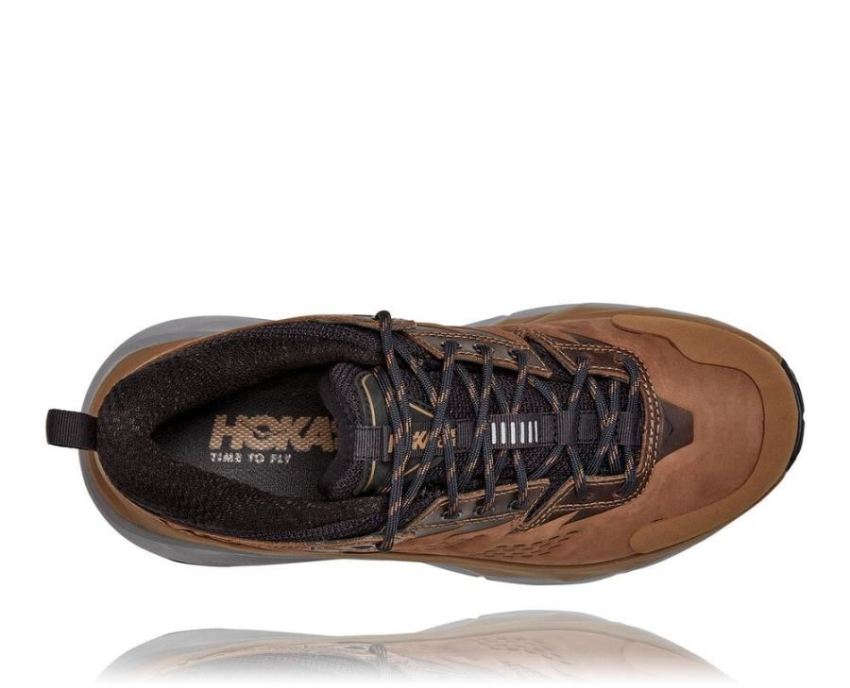 HOKA ONE ONE Kaha Low GORE-TEX for Women Otter / Black