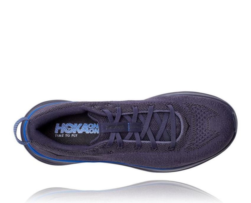 HOKA ONE ONE Hupana Flow for Men Deep Well / Odyssey Grey