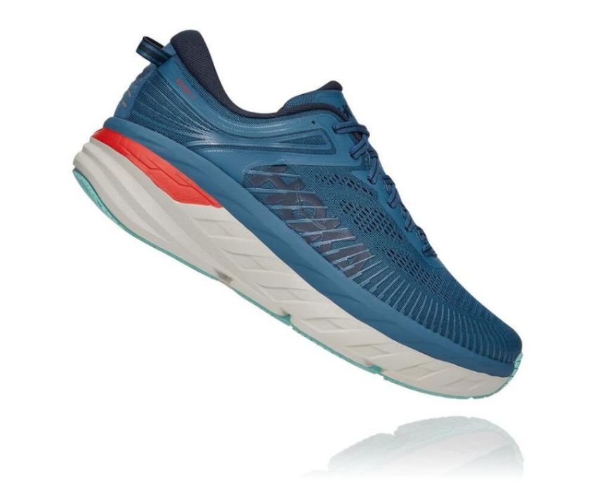 HOKA ONE ONE Bondi 7 for Women Real Teal / Outer Space