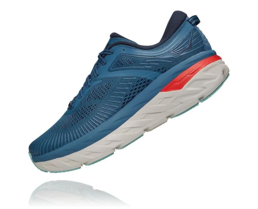 HOKA ONE ONE Bondi 7 for Women Real Teal / Outer Space