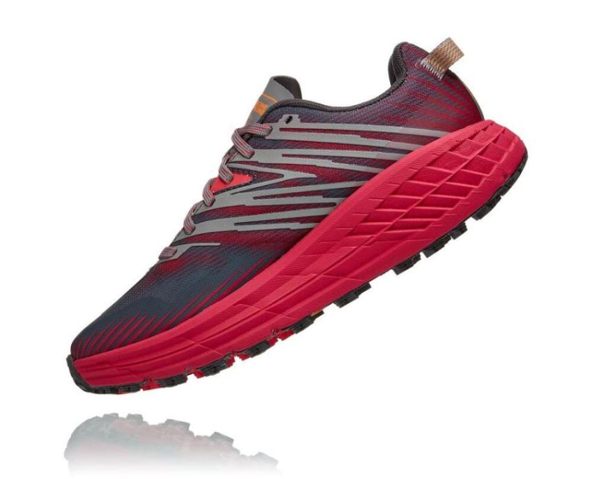 HOKA ONE ONE Speedgoat 4 for Women Castlerock / Paradise Pink