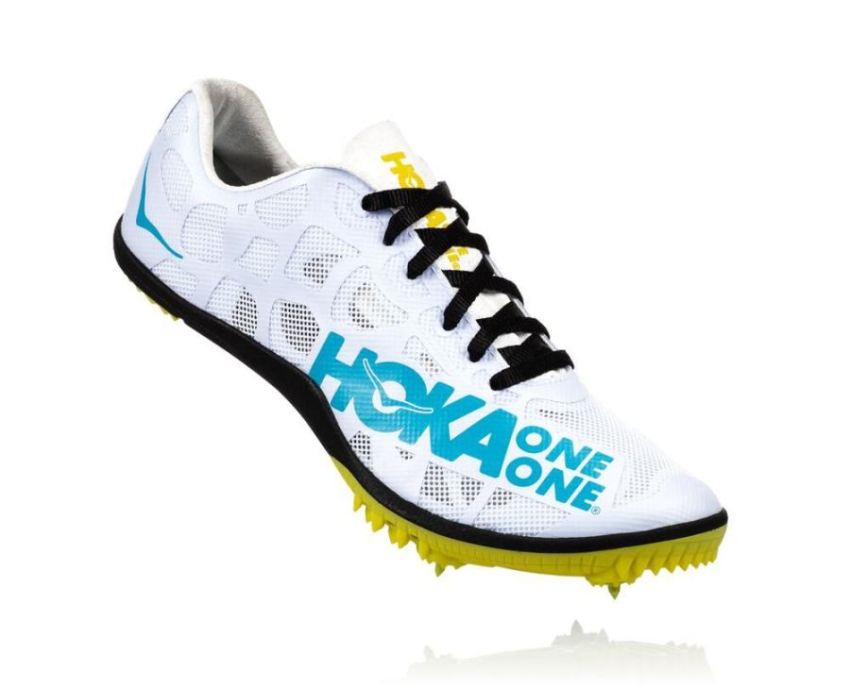 Men's Rocket MD Track Spikes Black / Cyan