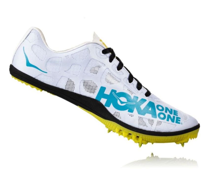 Men's Rocket MD Track Spikes Black / Cyan