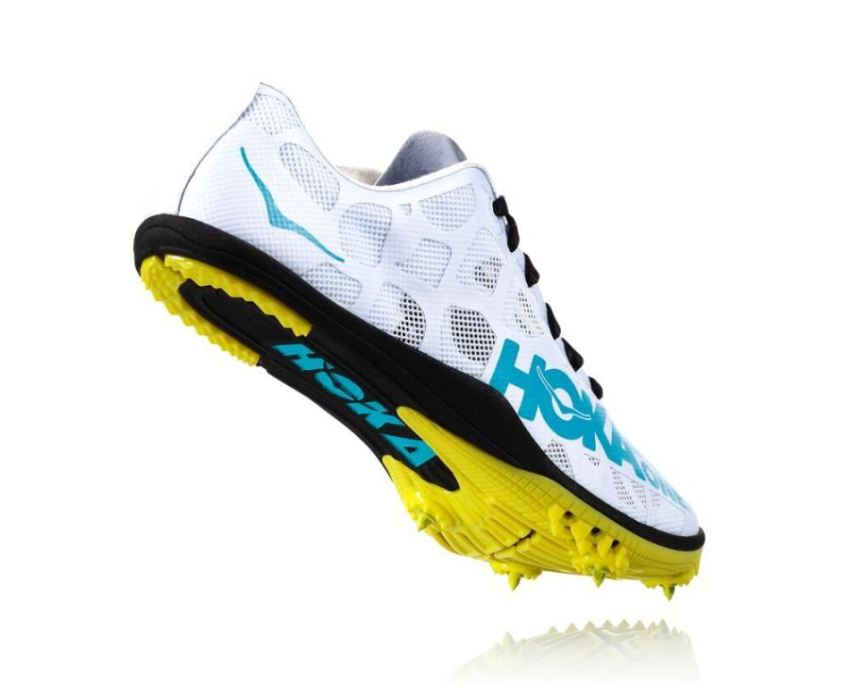 Men's Rocket MD Track Spikes Black / Cyan