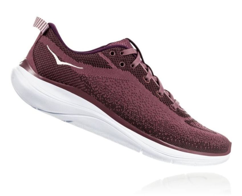 HOKA ONE ONE Hupana Flow for Women Rose Brown / Deep Mahogany