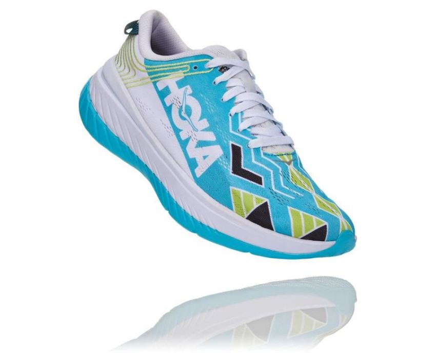 Ironman Kona Carbon X All Gender Running Shoe Scuba Blue / White