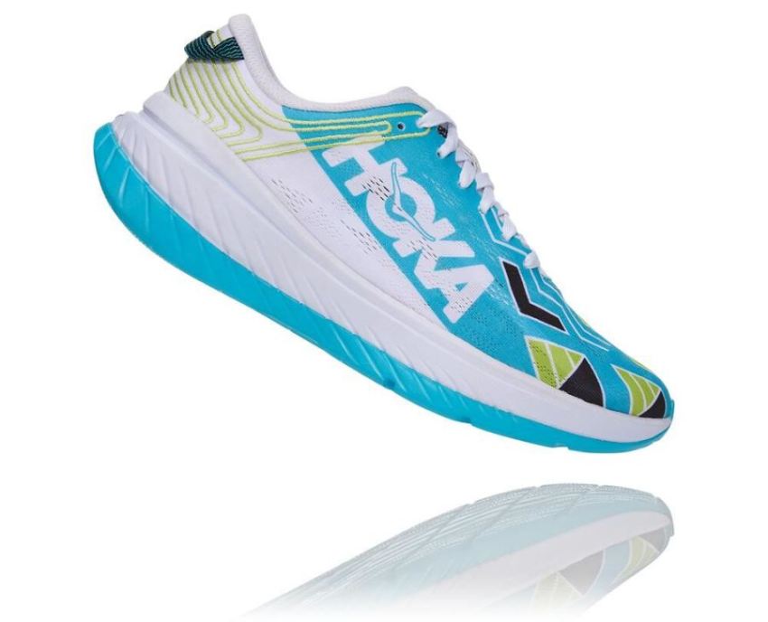 Ironman Kona Carbon X All Gender Running Shoe Scuba Blue / White