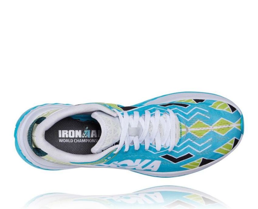 Ironman Kona Carbon X All Gender Running Shoe Scuba Blue / White