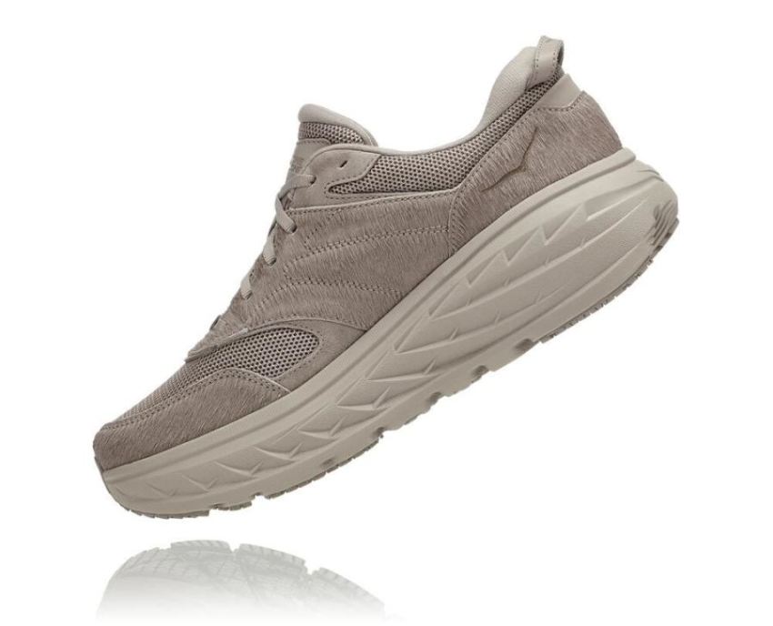 HOKA ONE ONE Hoka X Eg Bondi L Simply Taupe Cow Hair