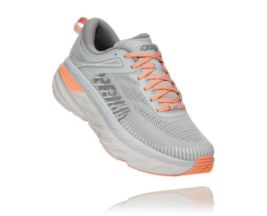 HOKA ONE ONE Bondi 7 for Women Harbor Mist / Sharkskin