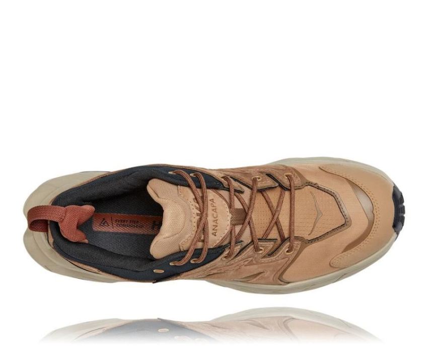 HOKA ONE ONE Anacapa Low GORE-TEX for Men Tiger's Eye / Black